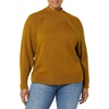 Amazon Essentials Women’s Ultra Soft Oversized Cropped Cocoon Sweater (Available in Plus Size) (Previously Daily Ritual)(Brown)
