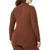 Amazon Essentials womens Wide Rib Long Sleeve Button-up Collared Cardigan (Pants Sold Separately)(Chocolate)