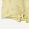 Amazon Essentials x Sofia Grainge Baby Boys’ Short Sleeve Cotton Romper with Snap Closure, Breathable, Pack of 2(White/Ice Cream)
