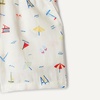 Amazon Essentials x Sofia Grainge Toddlers and Baby Boys’ Cotton Linen Short Sleeve Shirt & Shorts Play Set(Ivory Beach)