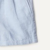 Amazon Essentials x Sofia Grainge Toddlers and Baby Boys’ Cotton Linen Short Sleeve Shirt & Shorts Play Set(Light Blue)