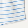 Amazon Essentials x Sofia Grainge Toddlers and Baby Boys’ Cotton Pique Short Sleeve Shirt & Shorts Play Set(Blue Uneven Thin Stripe)