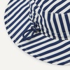 Amazon Essentials x Sofia Grainge Unisex Babies’ Cotton Bucket Hat(Navy Stripe)