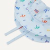 Amazon Essentials x Sofia Grainge Unisex Babies’ Cotton Bucket Hat(Pale Blue Beach)
