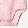 Amazon Essentials x Sofia Grainge Unisex Babies’ Side Snap Short Sleeve Bodysuit, Pack of 3(Delicate Floral/Pink/Ivory)