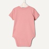 Amazon Essentials x Sofia Grainge Unisex Babies’ Side Snap Short Sleeve Bodysuit, Pack of 3(Ivory/Pink/Terracotta)