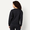 Amazon Essentials x Sofia Grainge Women’s Relaxed Fit Boxy Drop Shoulder Crewneck Sweatshirt(Black)
