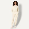 Amazon Essentials x Sofia Grainge Women’s Relaxed Fit Boxy Drop Shoulder Crewneck Sweatshirt(Ivory)