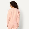 Amazon Essentials x Sofia Grainge Women’s Relaxed Fit Boxy Drop Shoulder Crewneck Sweatshirt(Pink)