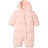 Amazon Essentials Unisex Babies’ Water-Resistant Winter Puffer Snowsuit for Boys and Girls(Blush)