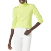 Amazon Essentials Women’s Classic-Fit Lightweight Long-Sleeve Sweater(Lime Green)
