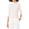 Amazon Essentials Women’s Classic-Fit Lightweight Long-Sleeve Sweater(Pale Pink)
