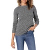 Amazon Essentials Women’s Crewneck Sweater, Classic-Fit, Soft Touch, Long Sleeve, Plus-Size Available(Charcoal)