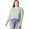 Amazon Essentials Women’s Crewneck Sweater, Classic-Fit, Soft Touch, Long Sleeve, Plus-Size Available(Sage Green Heather)