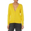 Amazon Essentials Women’s Lightweight Cardigan Sweater(Dark Yellow)