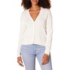 Amazon Essentials Women’s Lightweight Cardigan Sweater(Eggshell White)