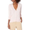 Amazon Essentials Women’s Lightweight Cardigan Sweater(Light Pink)