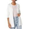 Amazon Essentials Women’s Lightweight Long-Sleeve Open-Front Long Cardigan Sweater, Regular Fit(Ivory)