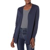 Amazon Essentials Women’s Lightweight Long-Sleeve Open-Front Long Cardigan Sweater, Regular Fit(Navy)