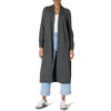 Amazon Essentials Women’s Regular-Fit Lightweight Soft Duster Length Cardigan Sweater(Charcoal Heather)
