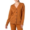 Amazon Essentials Women’s Relaxed Fit Midweight Cardigan Sweater(Caramel)