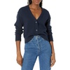 Amazon Essentials Women’s Relaxed Fit Midweight Cardigan Sweater(Navy)