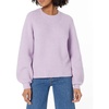 Amazon Essentials Women’s Ribbed Long Sleeve Crewneck Sweater(Pastel Lilac)