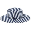 Amazon Essentials x Sofia Grainge Unisex Babies’ Cotton Bucket Hat(Navy Stripe)