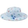 Amazon Essentials x Sofia Grainge Unisex Babies’ Cotton Bucket Hat(Pale Blue Beach)