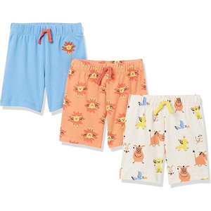Amazon Essentials Disney | Marvel | Star Wars Baby Boys’ Cotton Knit Shorts, Multipacks(Lion King Play Eat Roar)
