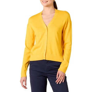 Amazon Essentials Women’s Lightweight Cardigan Sweater(Golden Yellow)