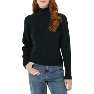 Amazon Essentials Women’s Ultra Soft Oversized Cropped Cocoon Sweater (Available in Plus Size) (Previously Daily Ritual)(Black)
