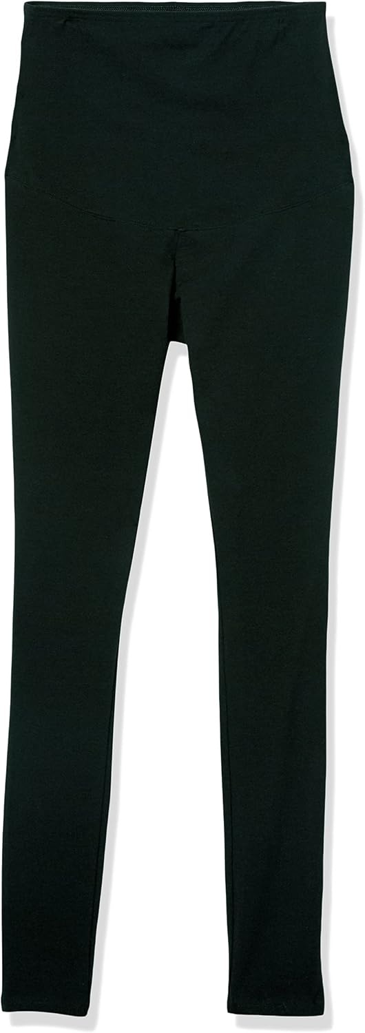 image:imageAmazon Essentials Womens Comfortable Over The Belly High Waisted Stretchy Maternity LeggingsBlack