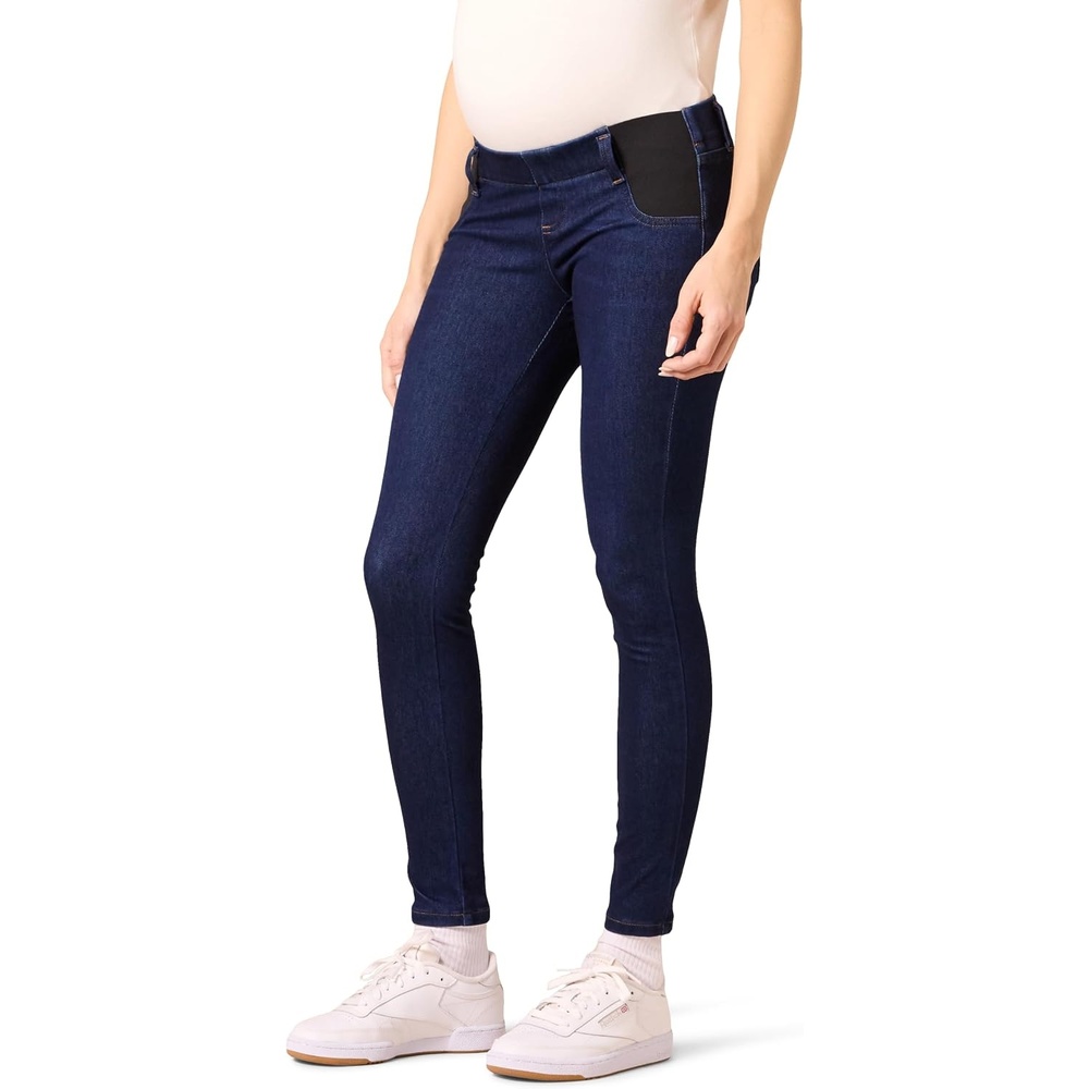 image:imageAmazon Essentials womens Maternity Knit JeggingDark Wash