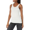 Amazon Essentials Maternity Tank Tops for Women, Comfortable and Stylish Basics, Pack of 2(Beige/Black)