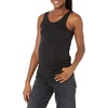 Amazon Essentials Maternity Tank Tops for Women, Comfortable and Stylish Basics, Pack of 2(Black)