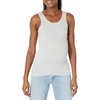 Amazon Essentials Maternity Tank Tops for Women, Comfortable and Stylish Basics, Pack of 2(Ivory/Light Grey Heather)