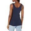 Amazon Essentials Maternity Tank Tops for Women, Comfortable and Stylish Basics, Pack of 2(Ivory/Navy)