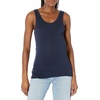 Amazon Essentials Maternity Tank Tops for Women, Comfortable and Stylish Basics, Pack of 2(Ivory/Navy)