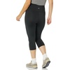 Amazon Essentials Women’s Active Sculpt Over The Belly High Waist Stretchy Pregnancy Workout Crop Maternity Leggings(Black)
