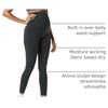 Amazon Essentials Women’s Maternity Leggings Over the Belly, Active Sculpt, Full Length, Pregnancy Pants(Black)