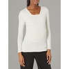 Amazon Essentials Womens Maternity Nursing V-Neck Top(Beige)