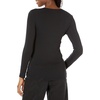 Amazon Essentials Womens Maternity Nursing V-Neck Top(Black)