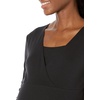 Amazon Essentials Womens Maternity Nursing V-Neck Top(Black)