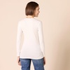 Amazon Essentials Womens Maternity Nursing V-Neck Top(Ivory)