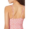 Amazon Essentials Women’s Maternity Ruched V-Neck Swimsuit with Adjustable Straps(Pale Peach Micro Floral)