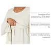 Amazon Essentials Women’s Nursing T-Shirt for Breastfeeding, Maternity Clothes(Oatmeal Heather)