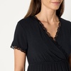 Amazon Essentials Women’s Soft Modal Nursing Maternity Sleepwear Nightgown(Black)
