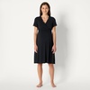 Amazon Essentials Women’s Soft Modal Nursing Maternity Sleepwear Nightgown(Black)