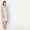 Amazon Essentials Women’s Soft Modal Nursing Maternity Sleepwear Nightgown(Medium Grey Heather)
